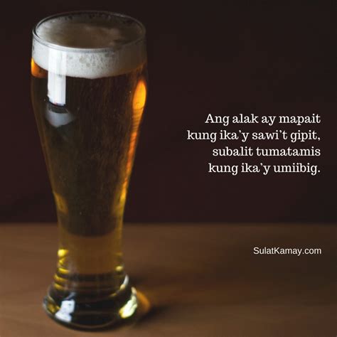 Kahit na Lango sa Alak ay Napalabas Pa rin ang Gata .